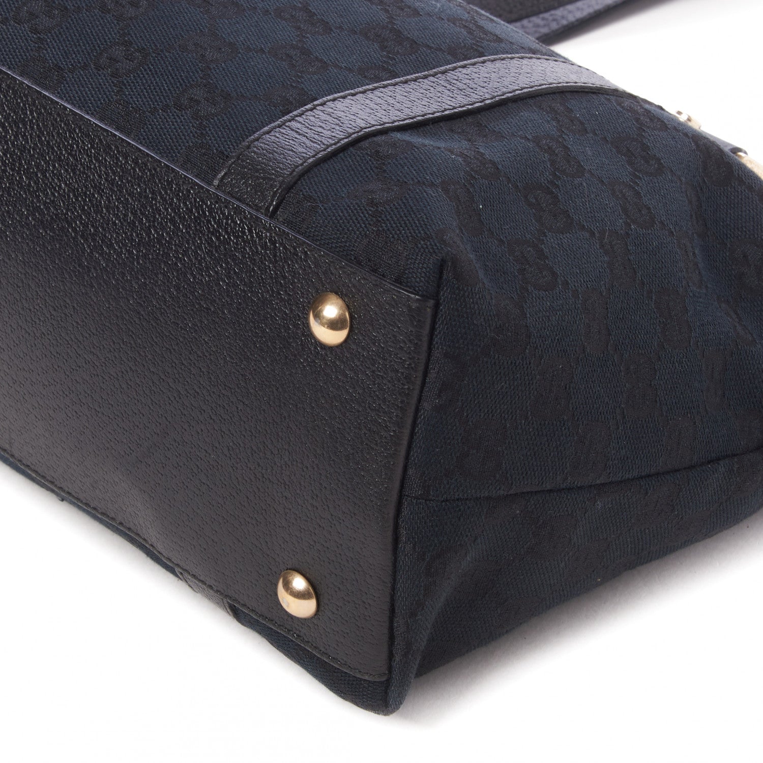 Gucci Monogram Medium Abbey Tote Black 4 of 9