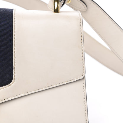 Gucci Calfskin Small Sylvie Shoulder Bag Off White 9 of 15