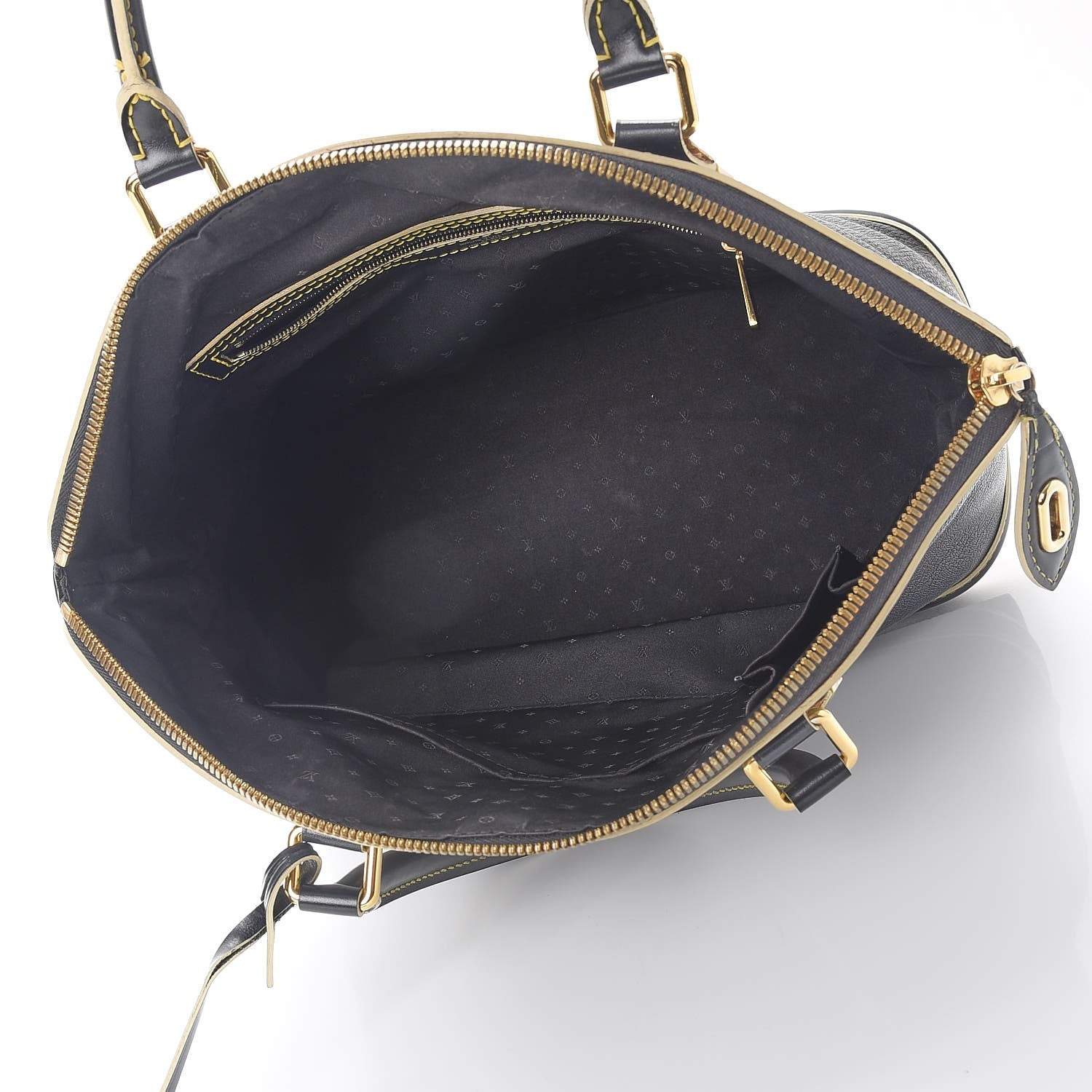 Louis Vuitton Suhali Lockit MM Black 5 of 18