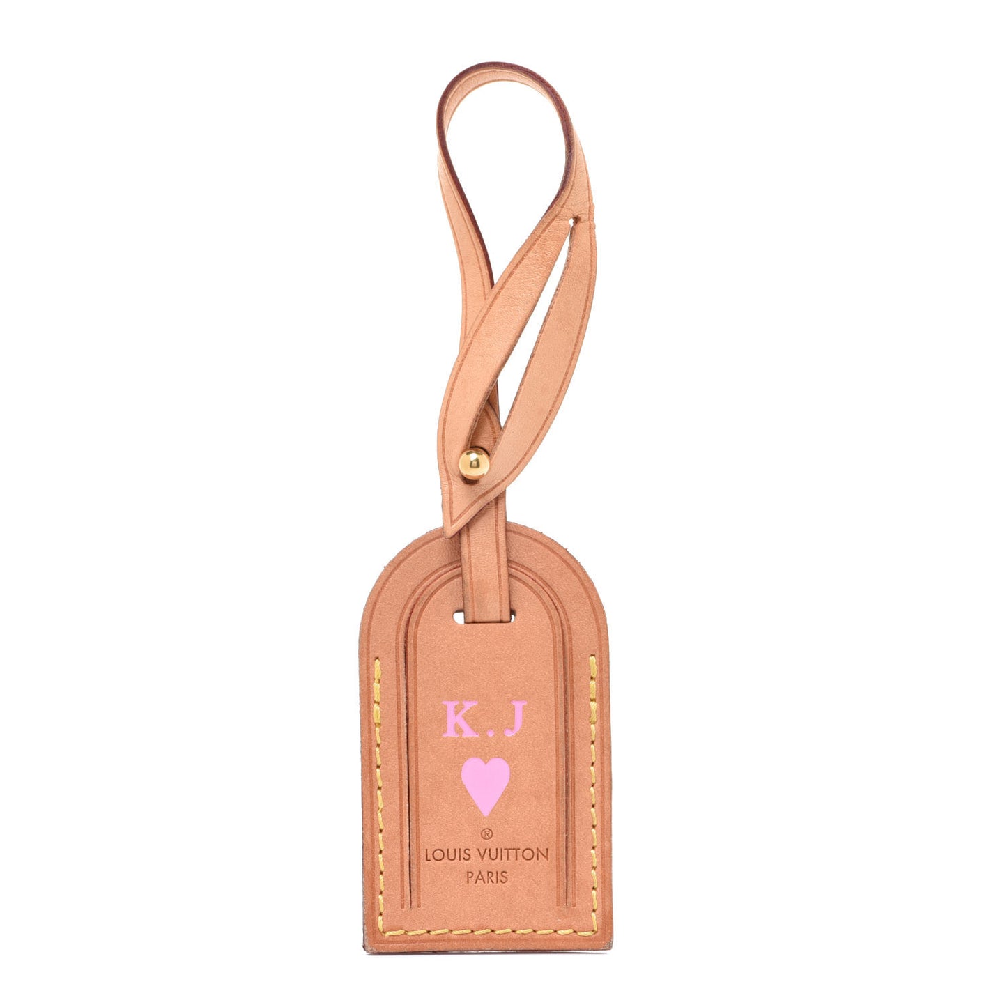 Vachetta Graceful ID Tag