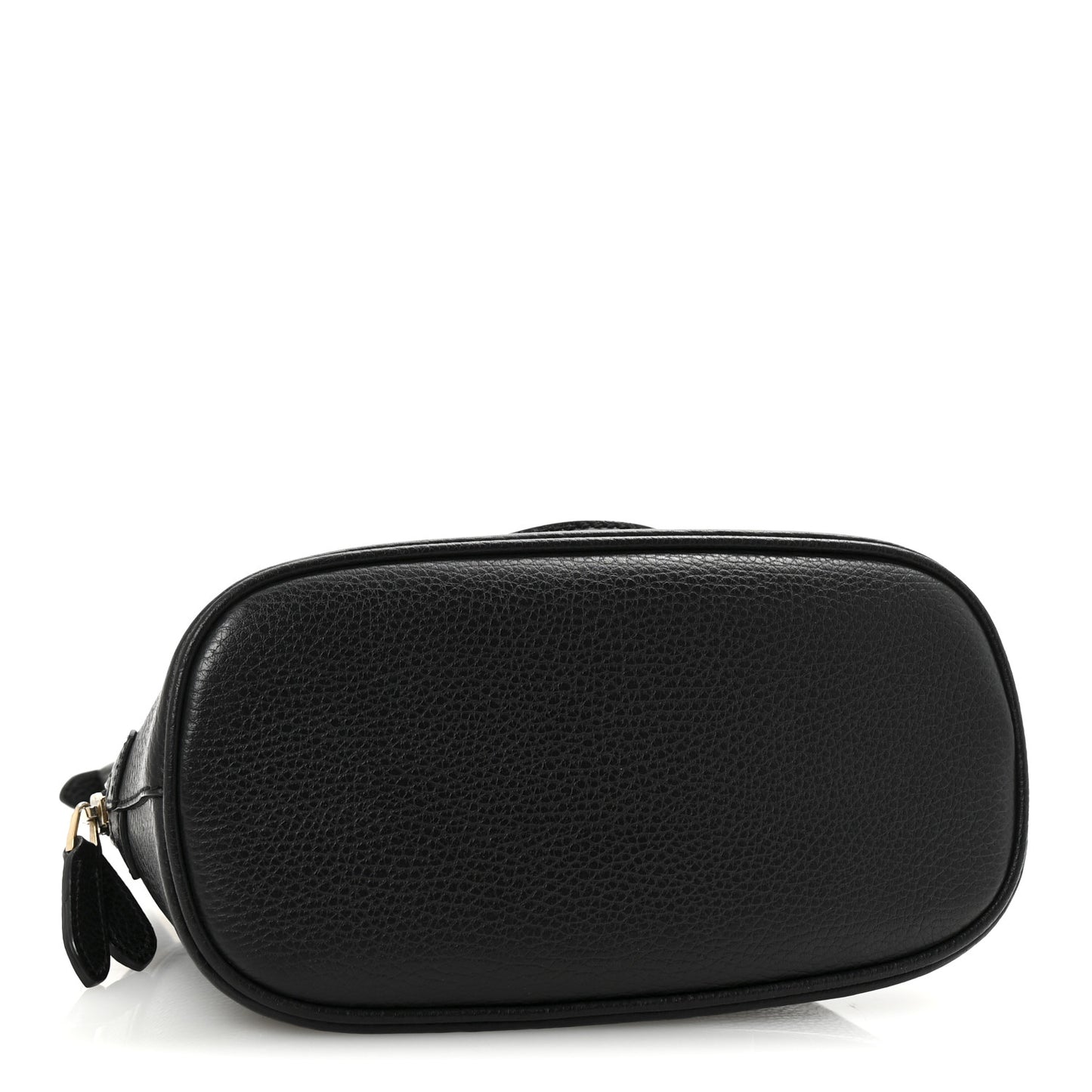 Dollar Calfskin Small GG Charm Dome Bag Black
