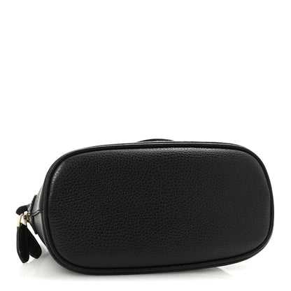 Gucci Dollar Calfskin Small GG Charm Dome Bag Black 4 of 10