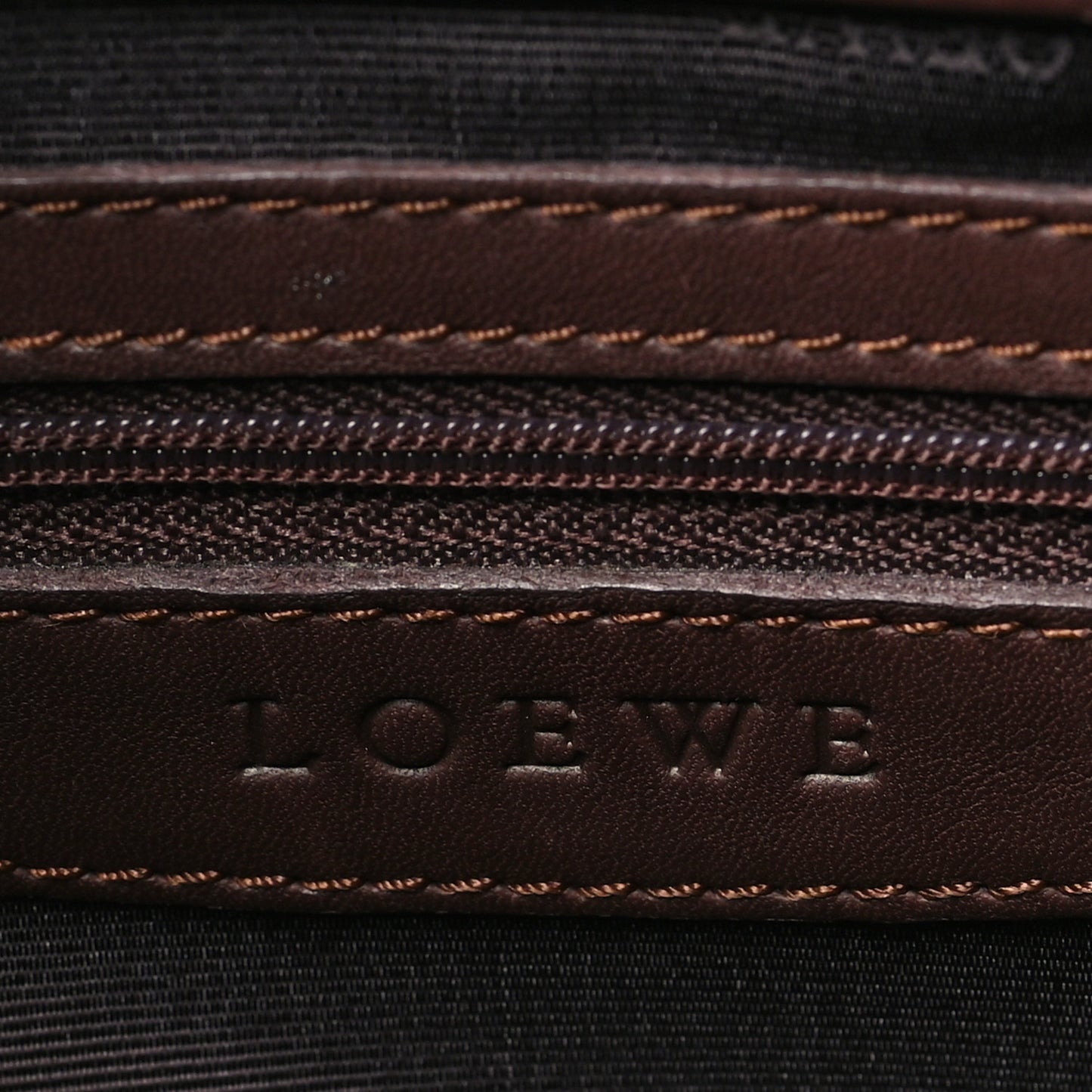 Nappa Anagram Bag Brown