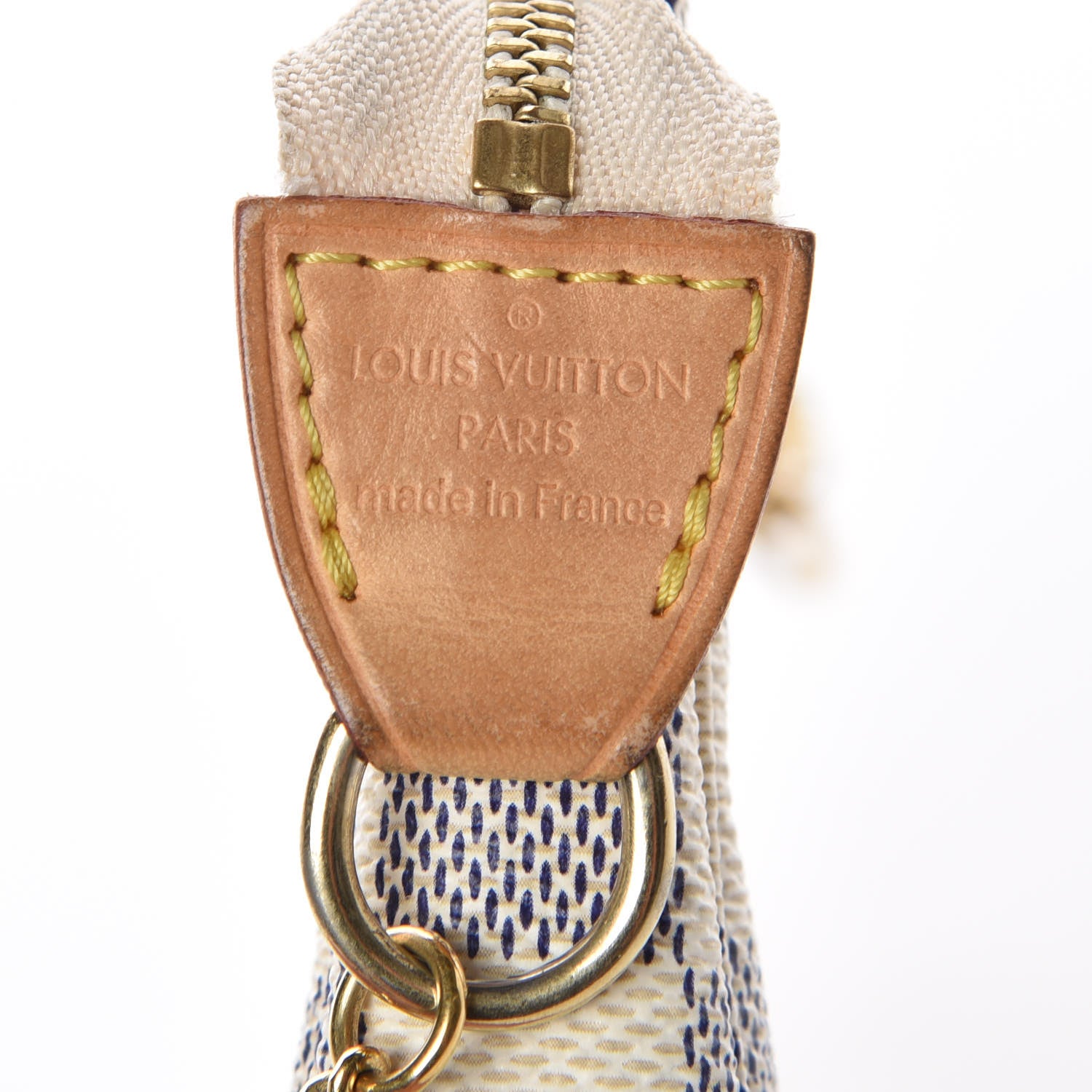 Louis Vuitton Damier Azur Mini Pochette Accessories 8 of 9
