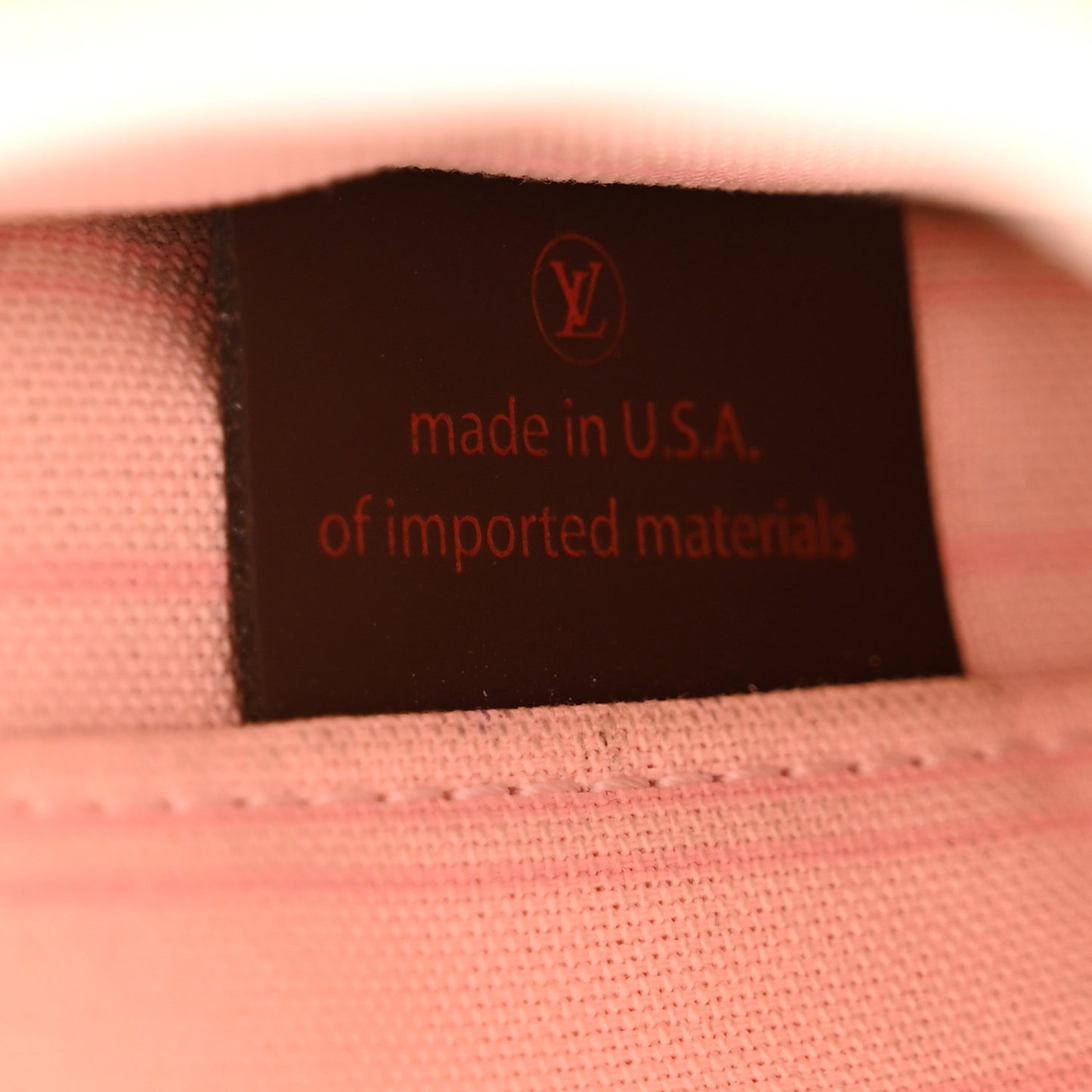 Damier Ebene Neverfull MM GM Pochette Rose Ballerine