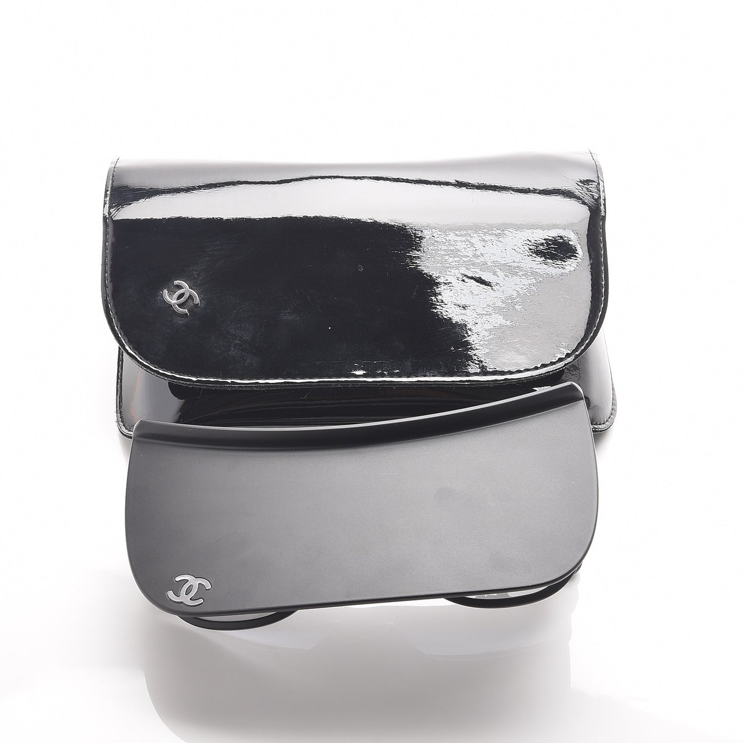 Acetate Visor Sunglasses 71046 Matte Black