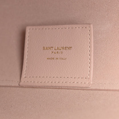 Saint Laurent Calfskin Large Shopping Tote Pale Blush 7 of 18