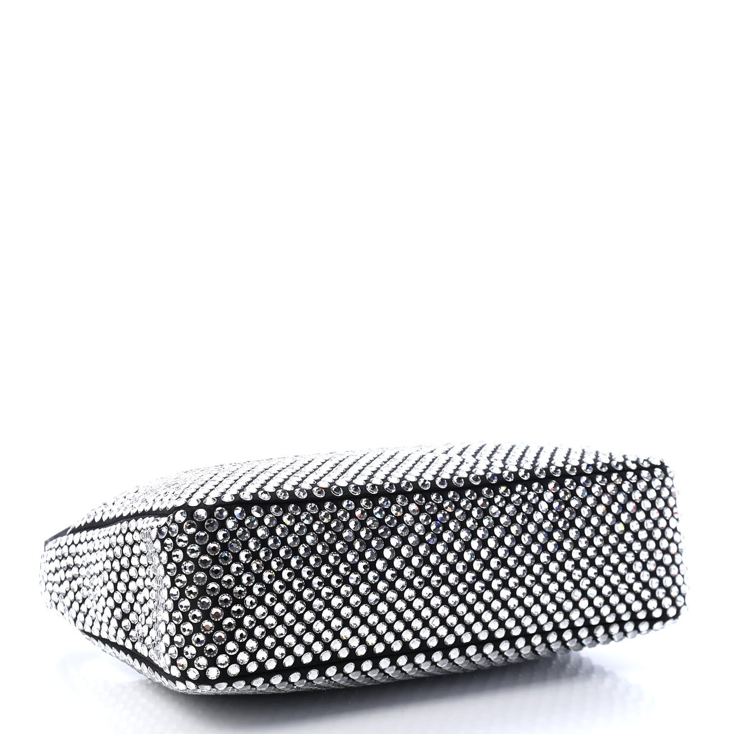 Satin Crystal Mini Re-Edition 2000 Bag Cristal