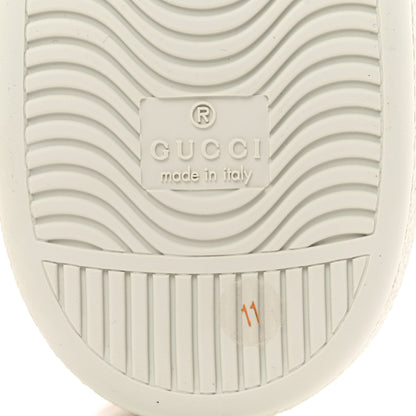 Gucci X FREYA HARTAS Calfskin Miro Soft Web Mythical Creature Embroidered Mens Ace Sneakers 11 New Mystic White 8 of 9