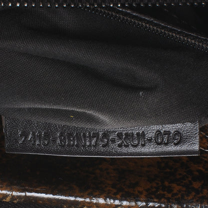 Fendi Tortoise Patent To You Convertible Clutch 7 of 9