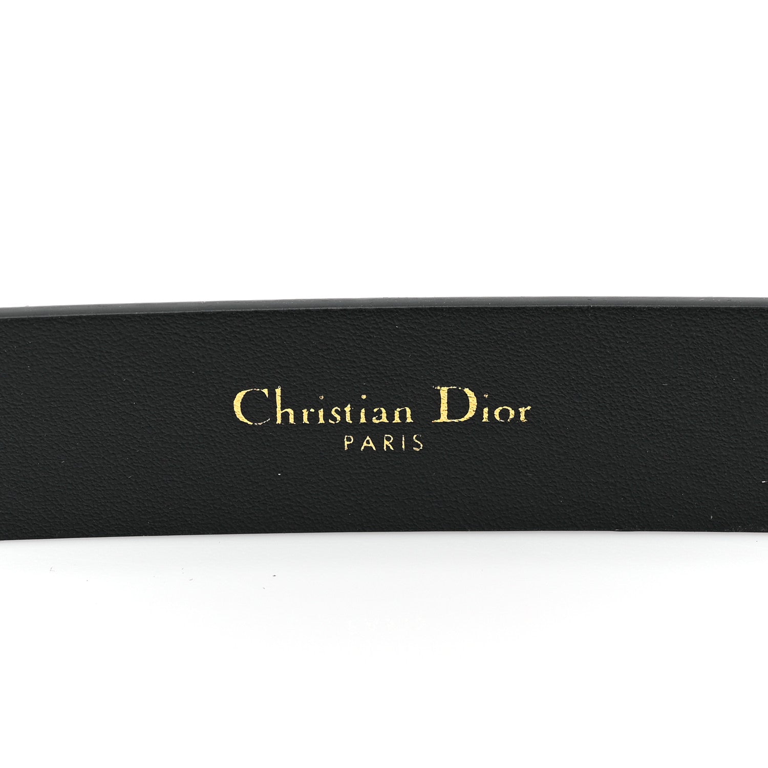 Christian Dior Calfskin CD Belt 70 28 Black 3 of 4