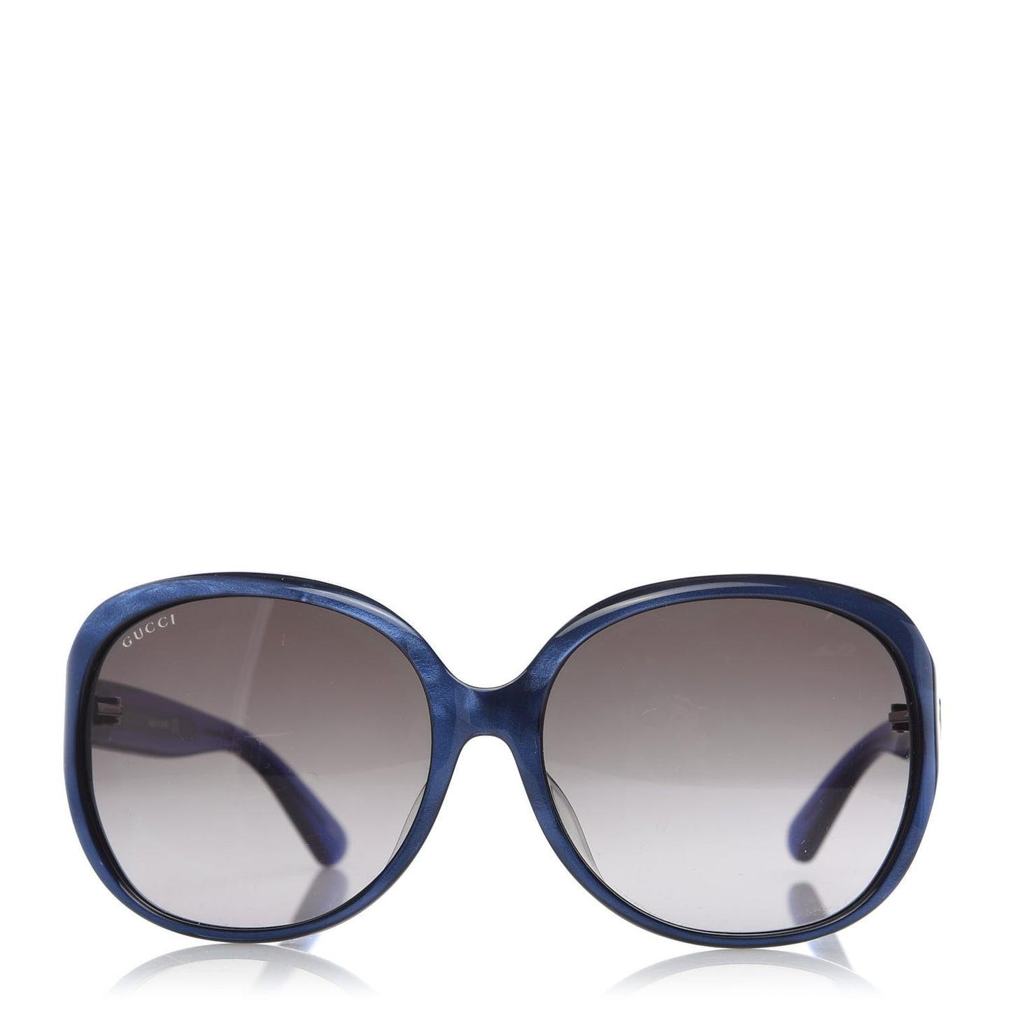 Acetate Oversized Round Sunglasses GG0080SK Blue