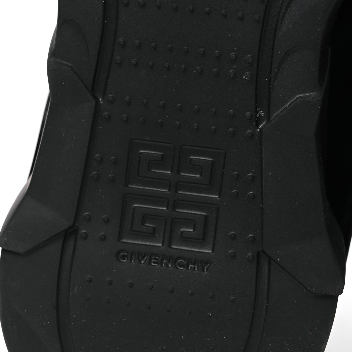 Givenchy Patent Shark Lock Biker Knee Boots 39 Black 1831833