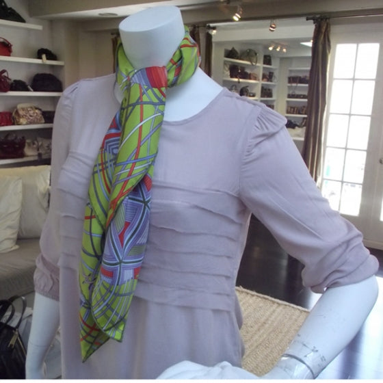 Hermes Silk L'Art Du Temari Scarf 2 of 7