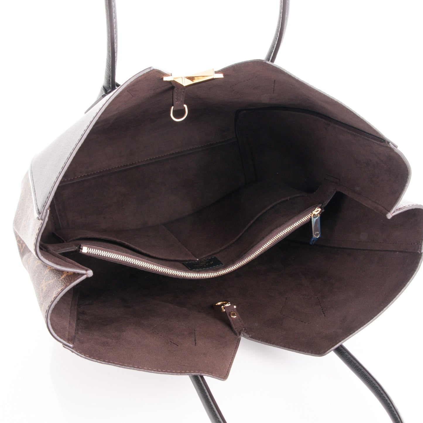 Calfskin Monogram Kimono Tote Black