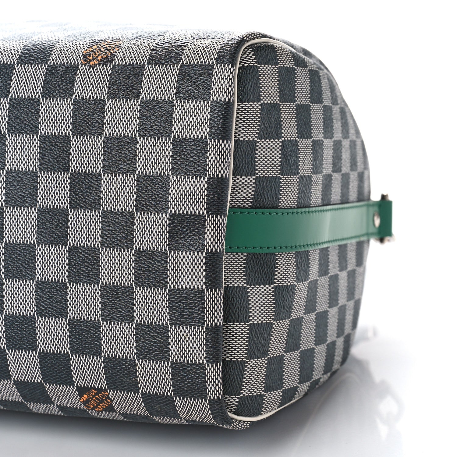 Louis Vuitton Damier Speedy Bandouliere 30 Black White 8 of 8