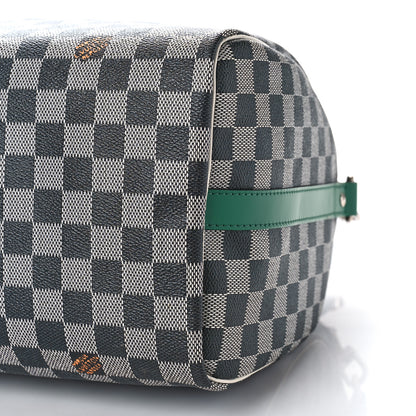Louis Vuitton Damier Speedy Bandouliere 30 Black White 8 of 8