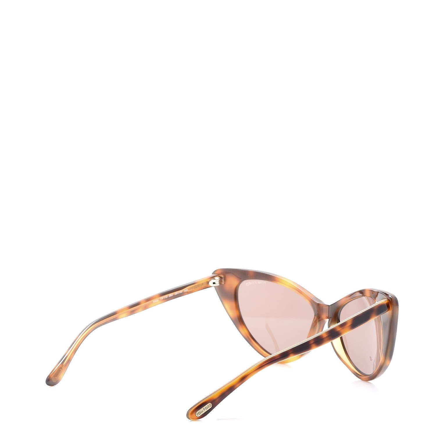 Tom Ford Nikita Cat Eye Sunglasses TF173 Brown 4 of 8
