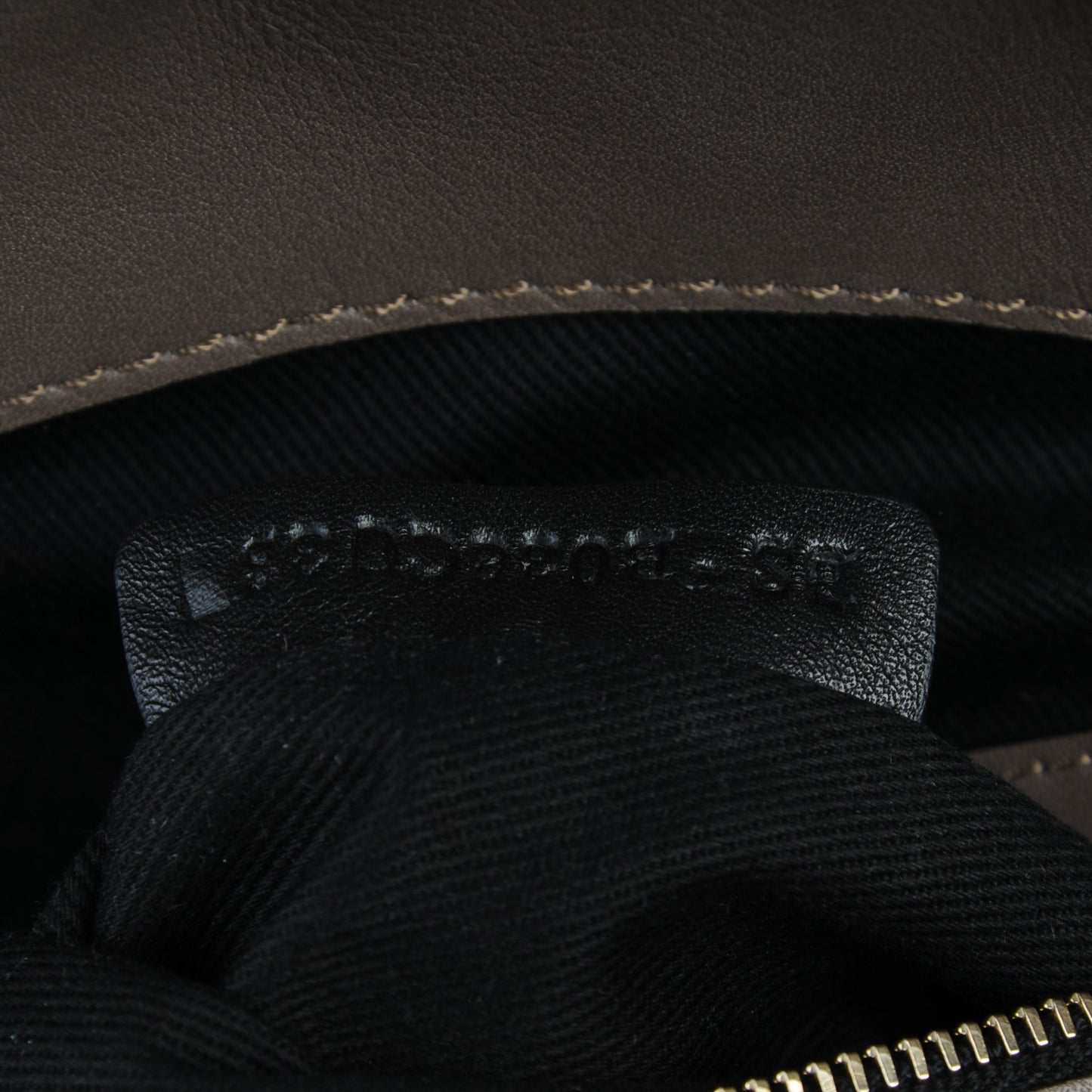 Calf Hair Feather Rockstud Dome Satchel