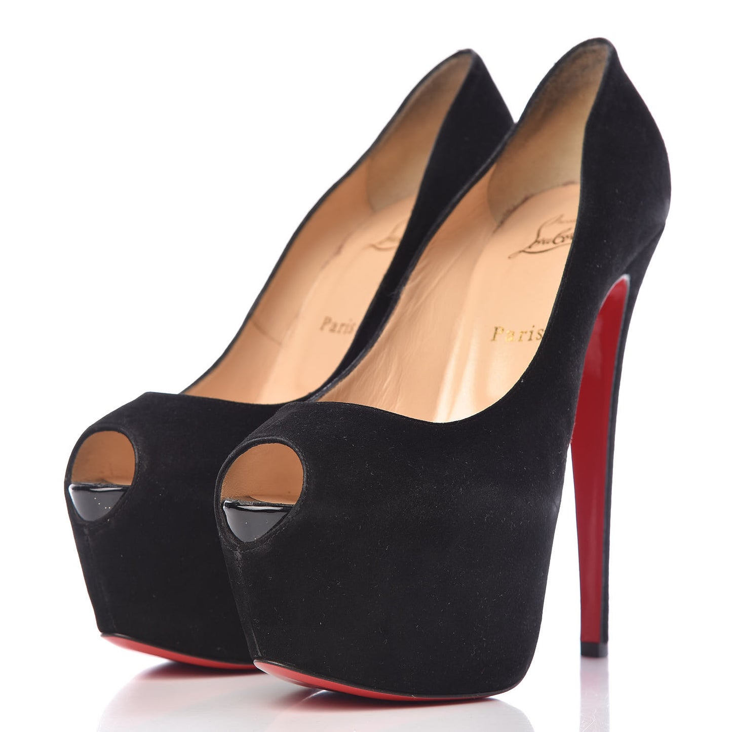 Veau Velours Highness 160 Pumps 40 Black