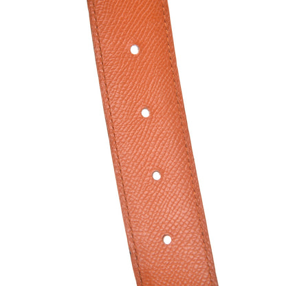 Hermes Swift Epsom 32mm Belt Strap 90 Capucine Orange 7 of 8