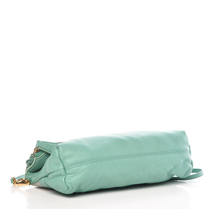 Burberry Deerskin House Check Fold Over Crossbody Bright Mint 4 of 15