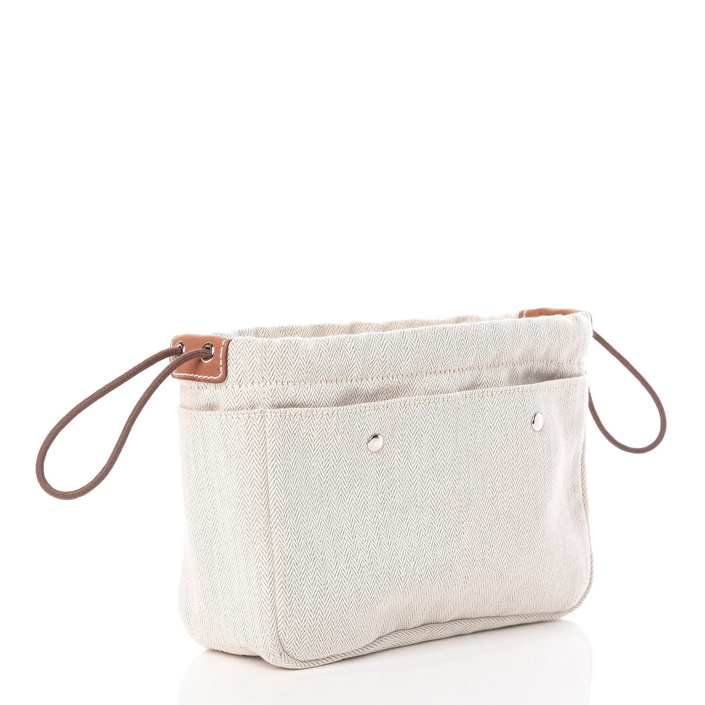 Canvas Barenia Fourbi 20 PM Pouch Naturel Fauve