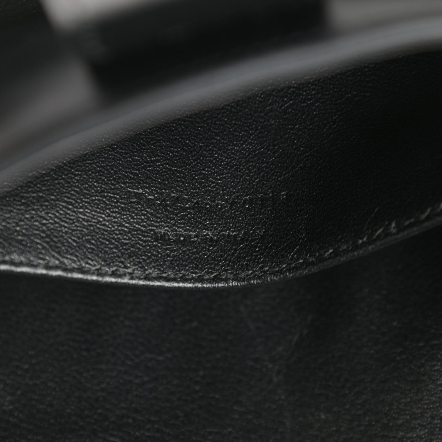 Calfskin Monogram Baby Cabas Black