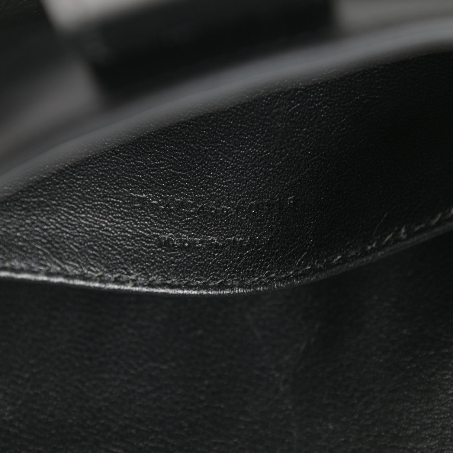 Saint Laurent Calfskin Monogram Baby Cabas Black 7 of 12