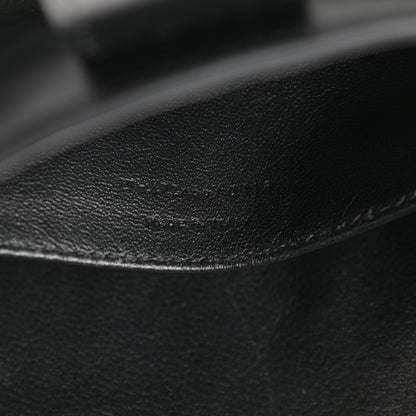 Saint Laurent Calfskin Monogram Baby Cabas Black 7 of 12