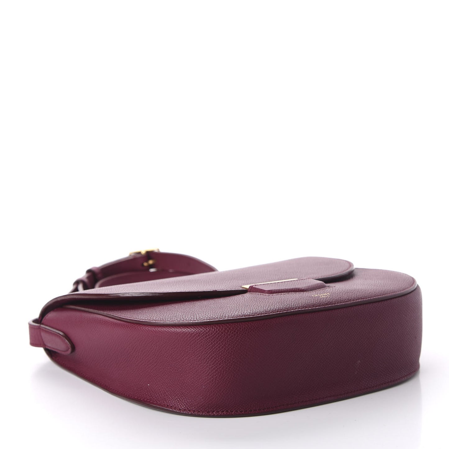Grained Calfskin Medium Trotteur Plum