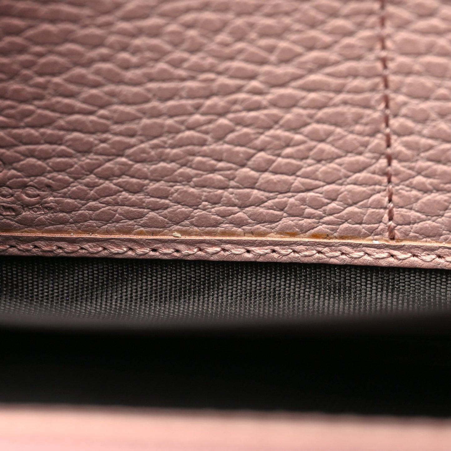 Calfskin Butterfly Farfalla Zip Around Wallet Perfect Pink