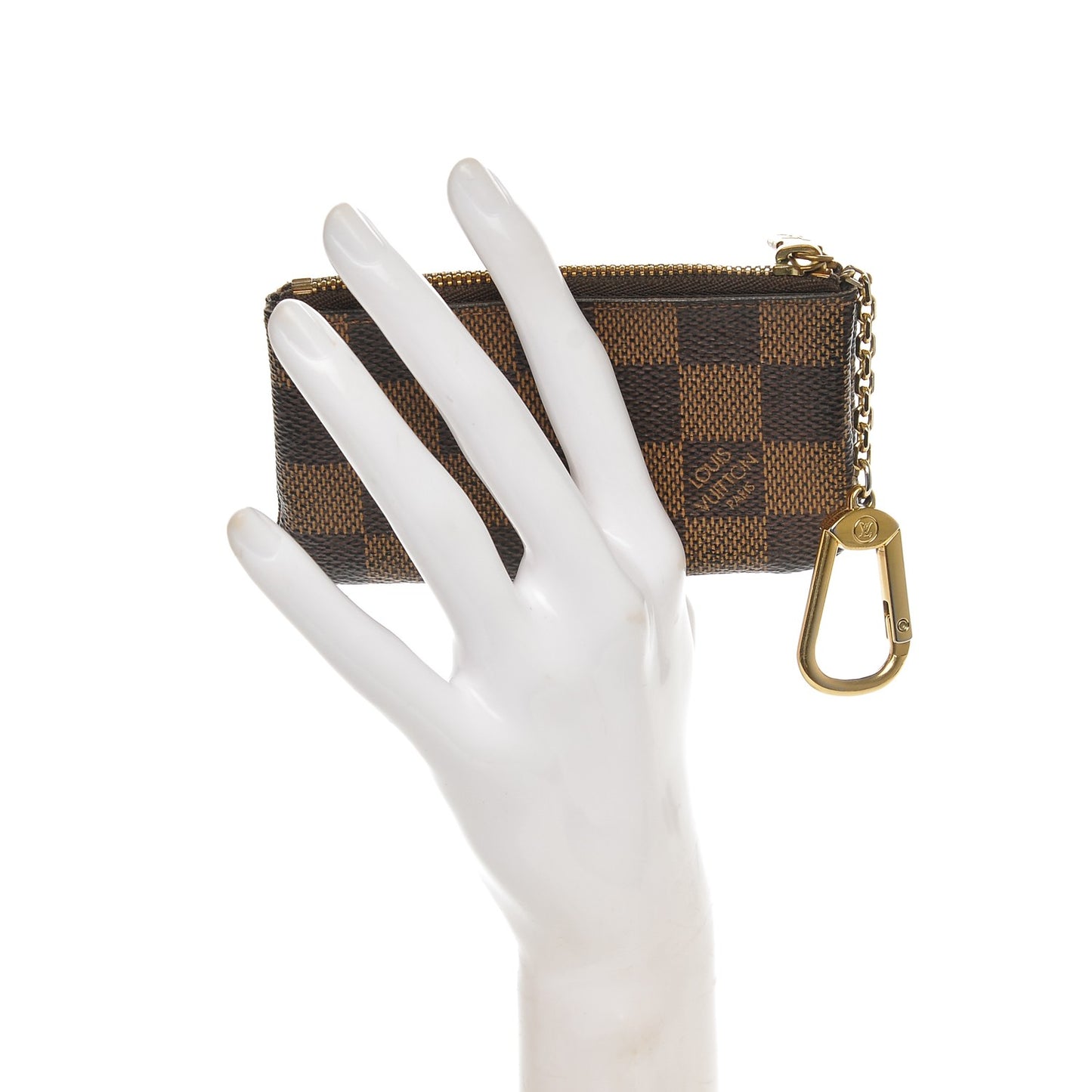 Damier Ebene Key Pouch