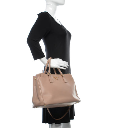 Prada Saffiano Medium Galleria Double Zip Tote Cammeo 2 of 14