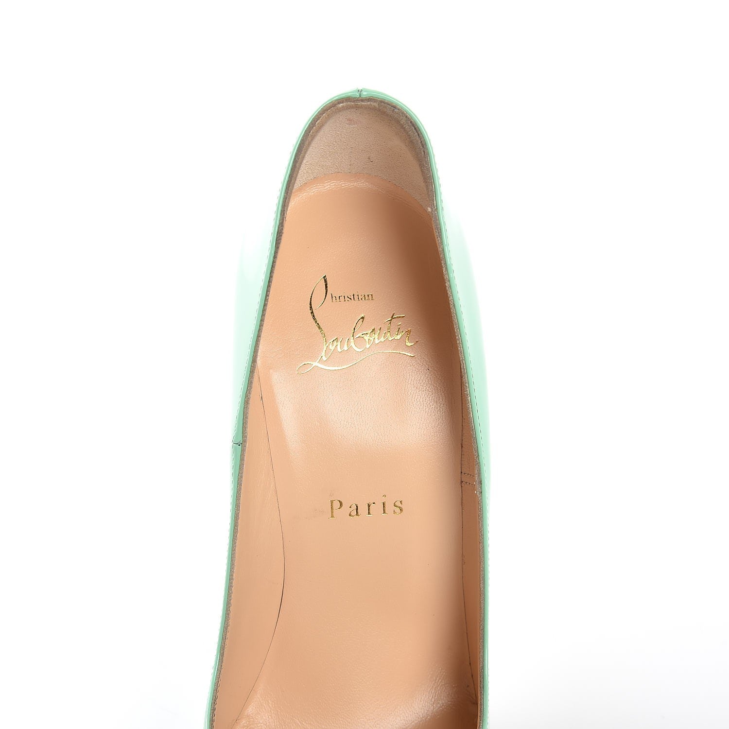 Christian Louboutin Patent So Kate 120 Pumps 37.5 Opal 7 of 8