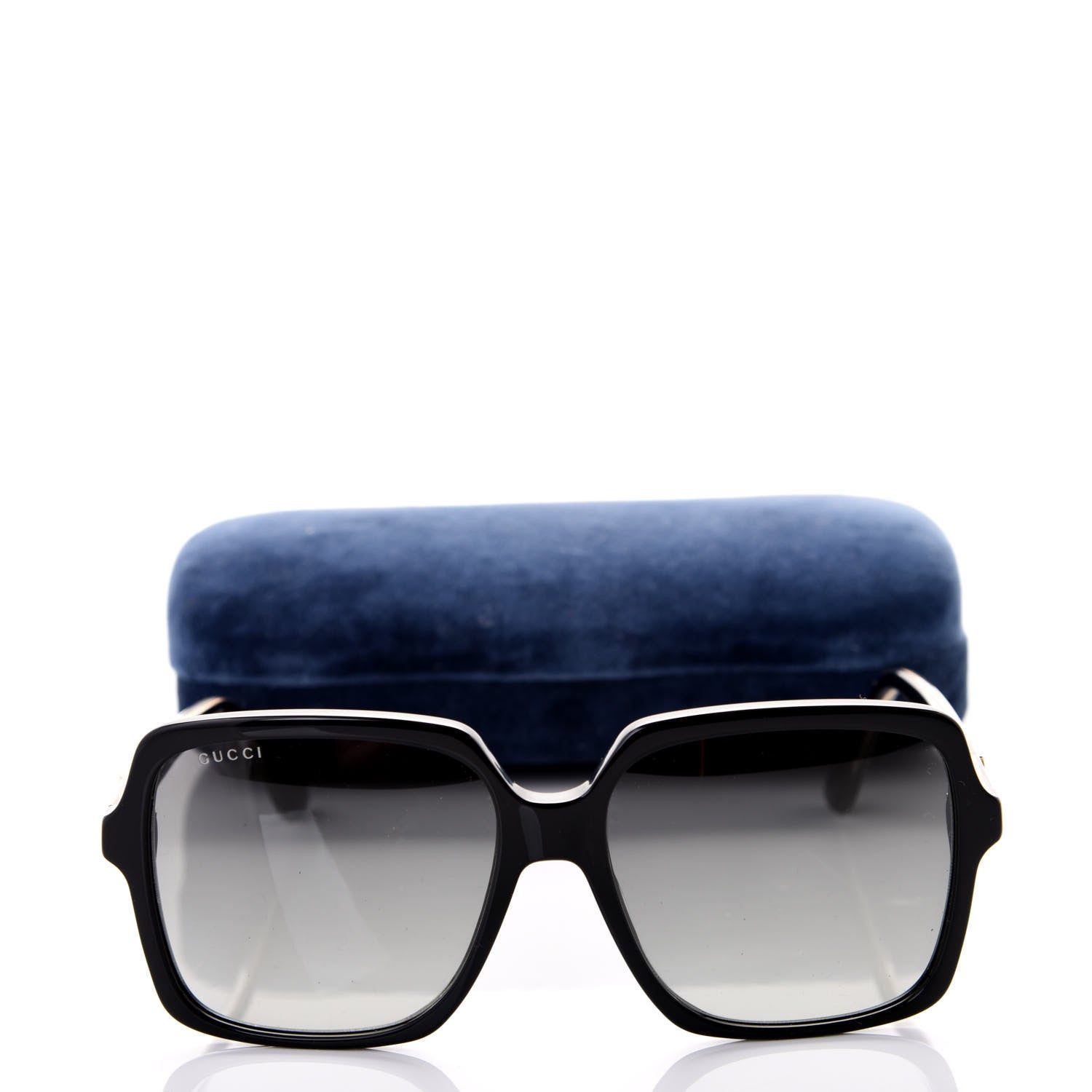 Gucci Web Sunglasses GG GG0375S Black 8 of 8