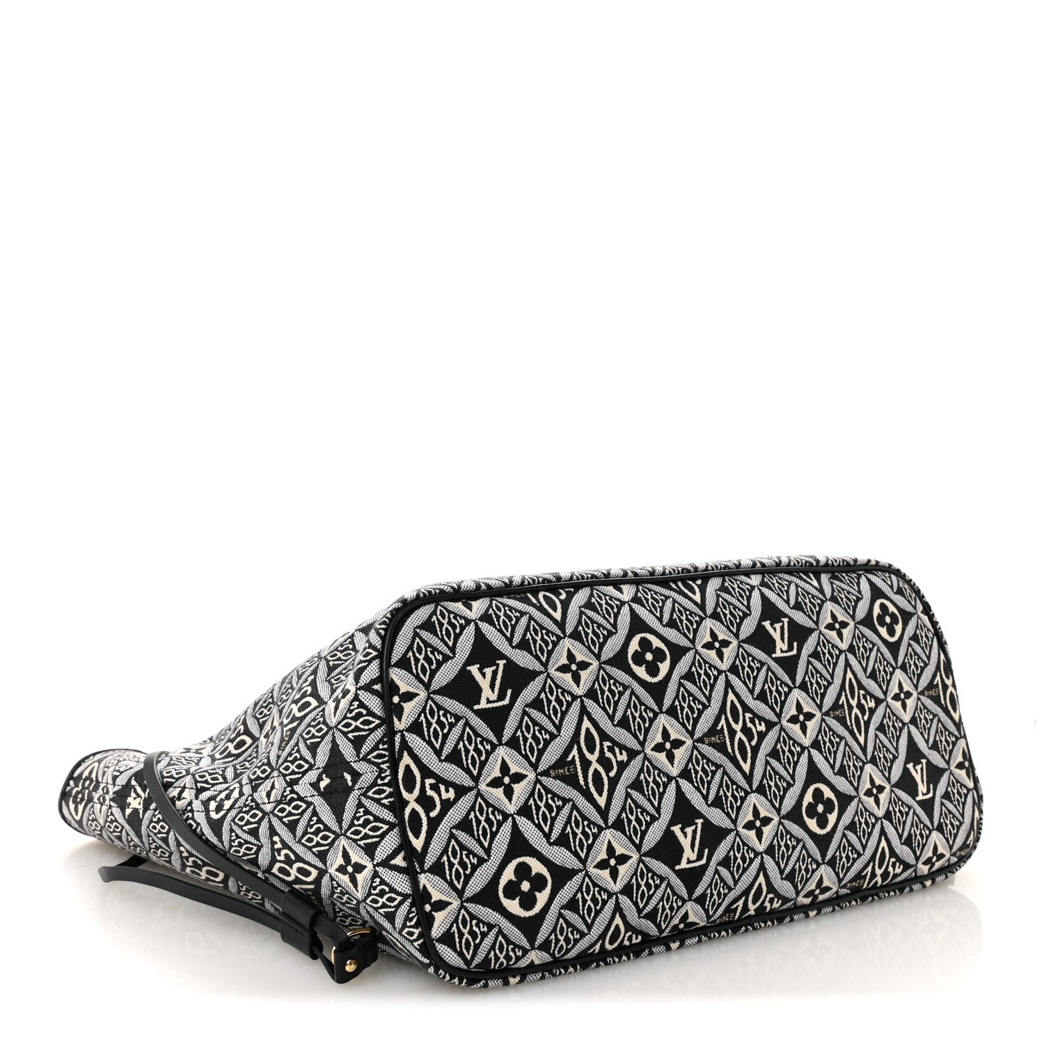 Louis Vuitton Jacquard Since 1854 Neverfull MM Grey 5 of 13
