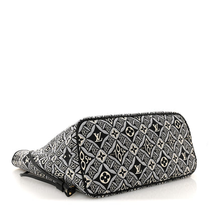 Louis Vuitton Jacquard Since 1854 Neverfull MM Grey 5 of 13