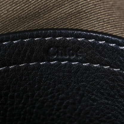 Chloe Calfskin Medium Marcie Round Crossbody Bag Black 6 of 12