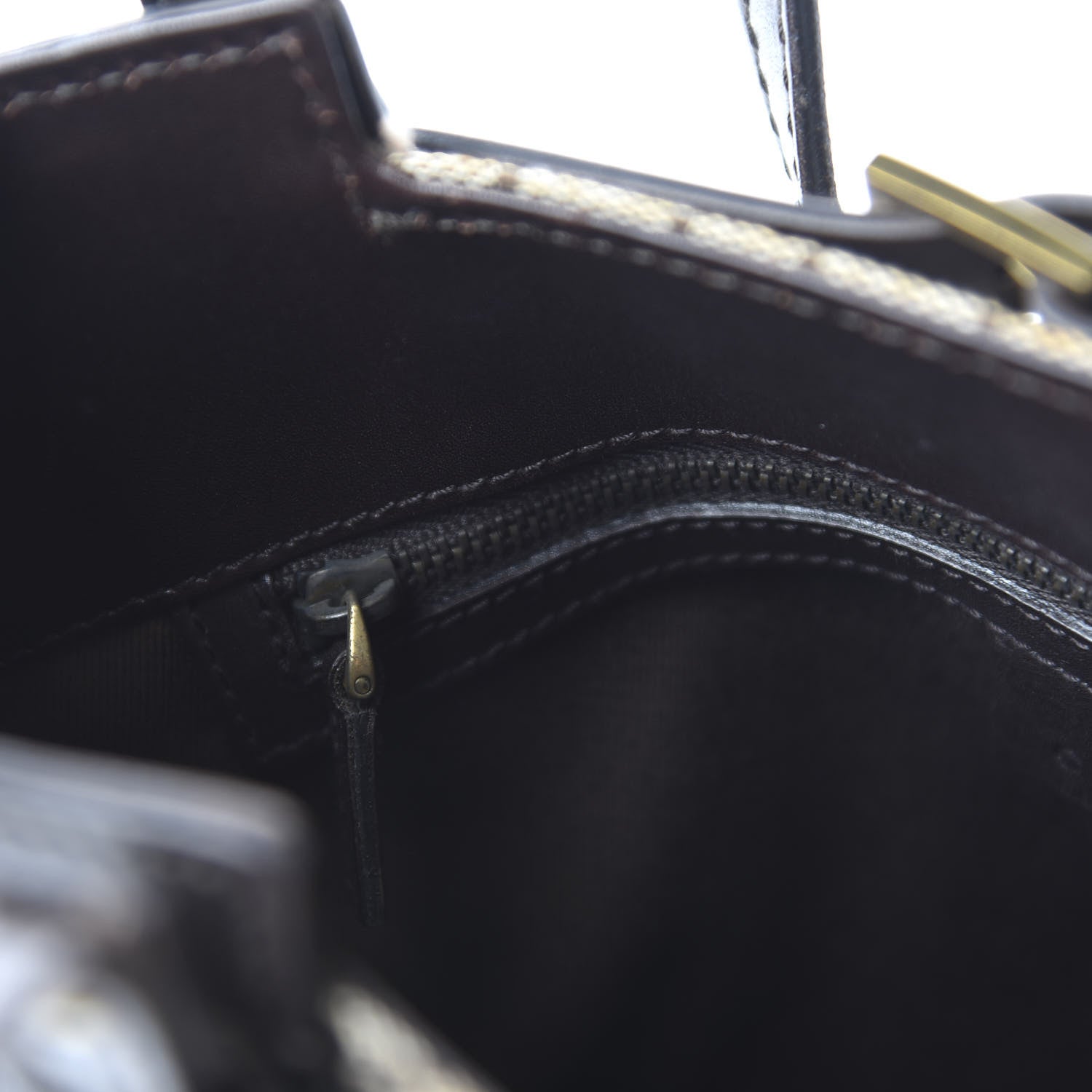 Gucci Monogram Small Bucket Tote Dark Brown 12 of 12