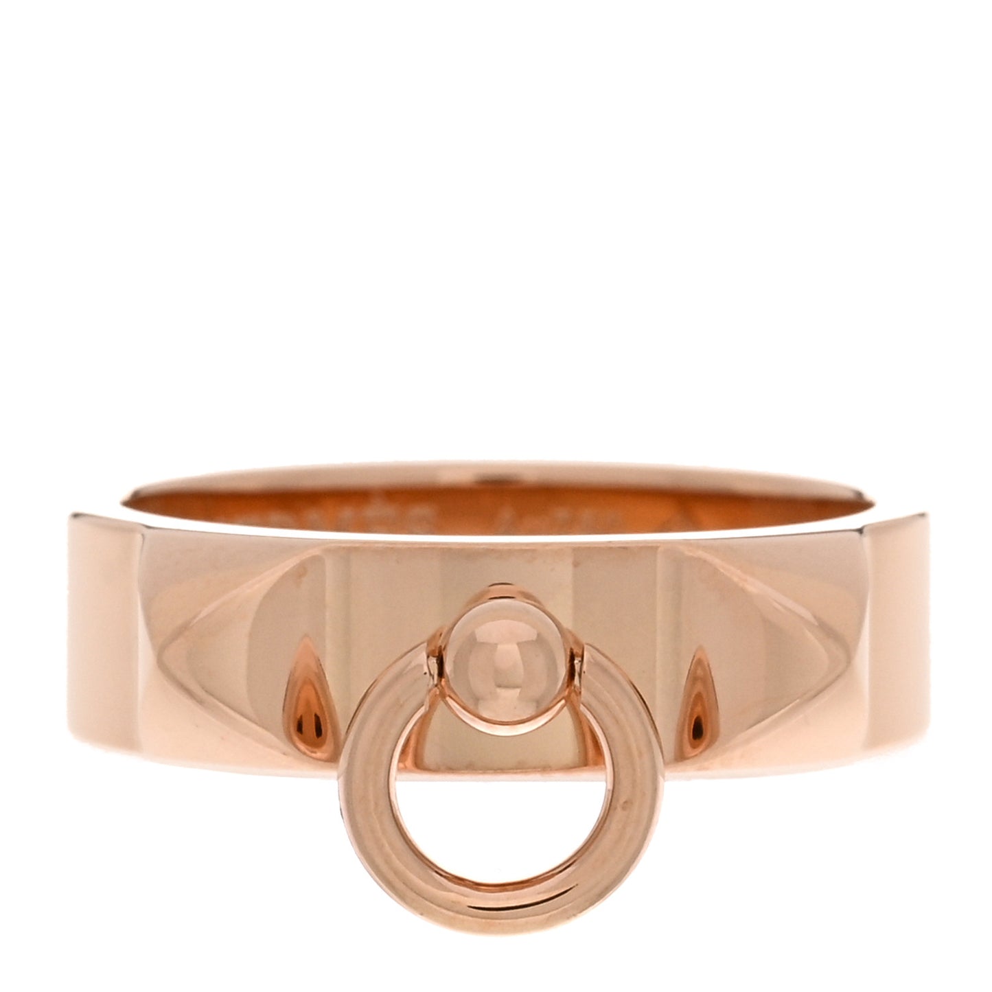 18K Rose Gold PM Collier De Chien Ring 50 5.25