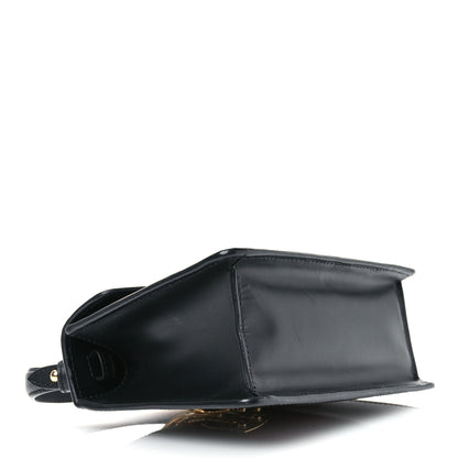 Gucci Calfskin Mini Sylvie Top Handle Bag Black 4 of 10