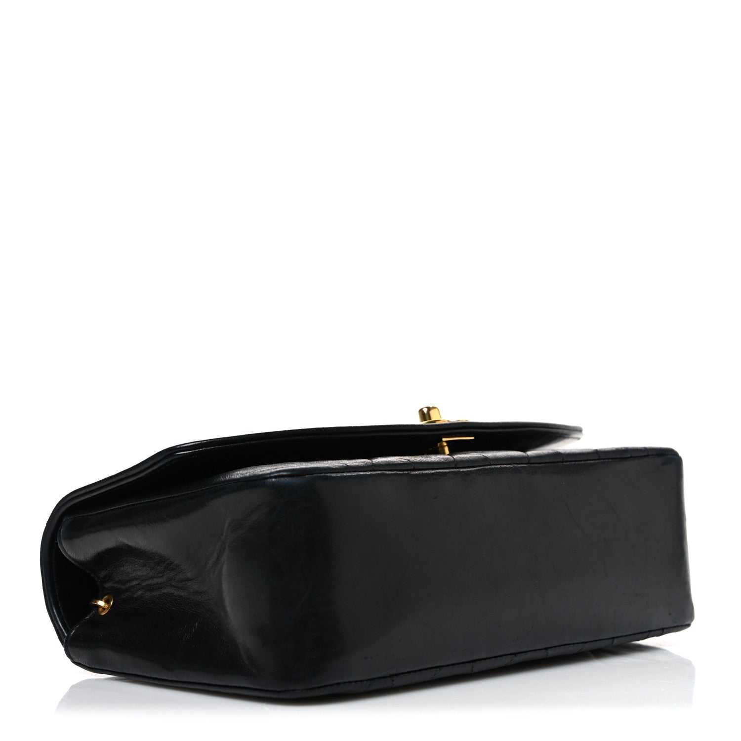 Chanel Lambskin Quilted Small Single Flap Black 4 of 11
