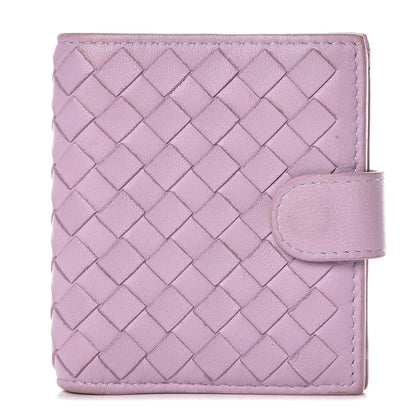 Bottega Veneta Nappa Intrecciato French Compact Wallet Parme 1 of 9
