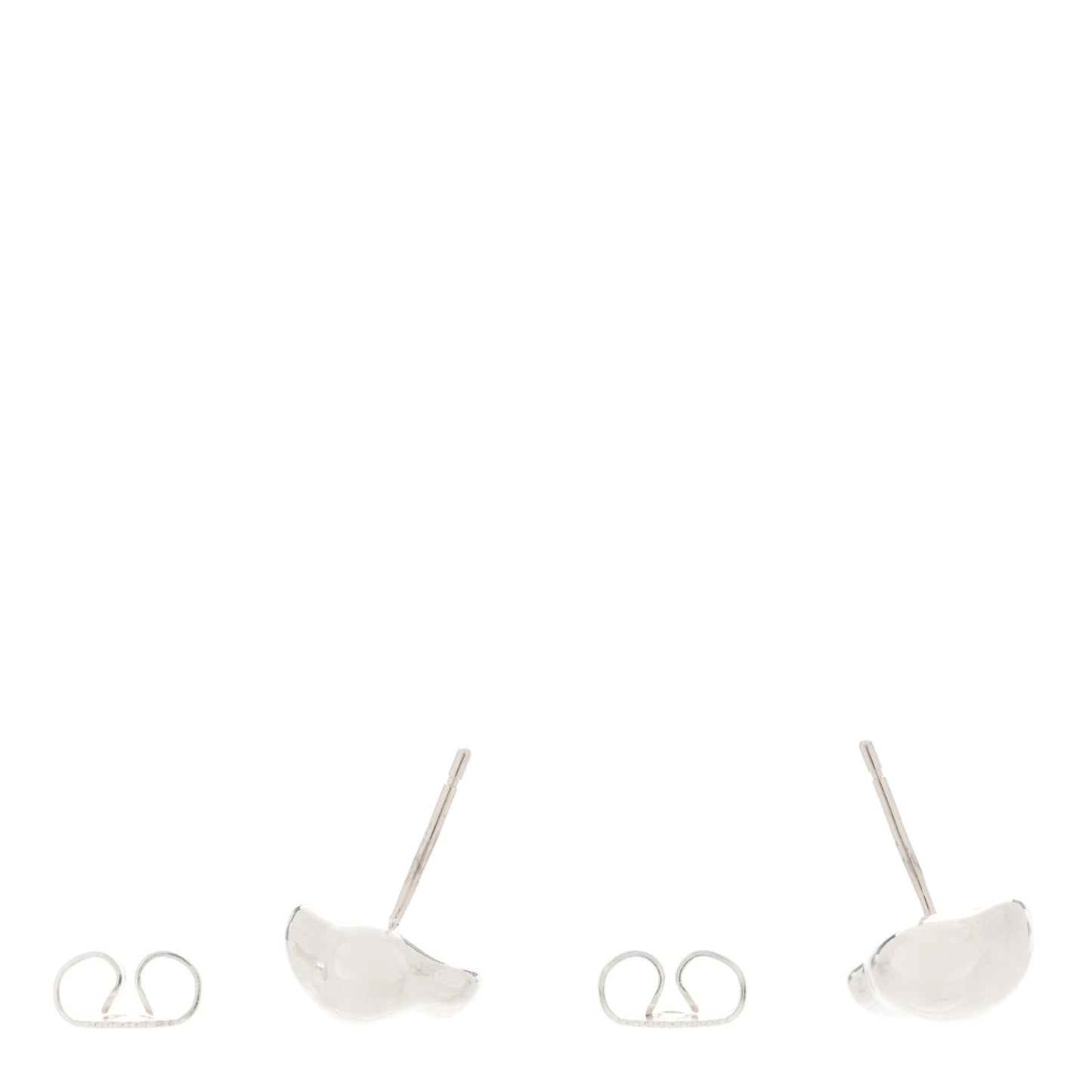 Sterling Silver Elsa Peretti Nugget Earrings
