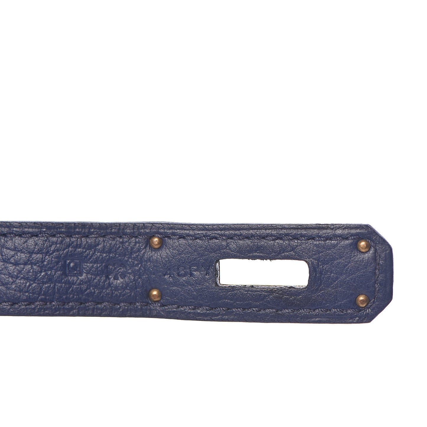 Taurillon Clemence Birkin 35 Bleu Saphir
