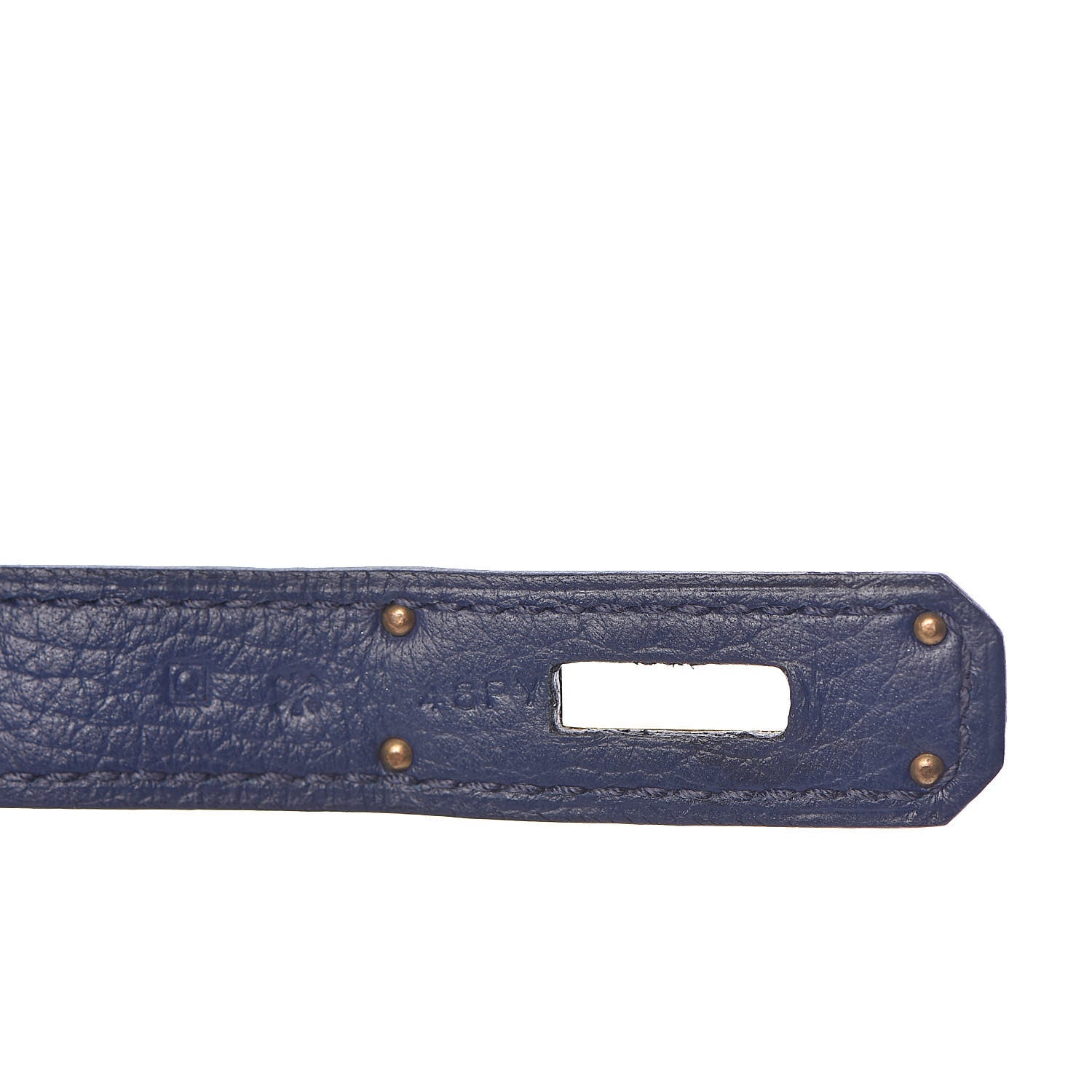 Hermes Taurillon Clemence Birkin 35 Bleu Saphir 28 of 37