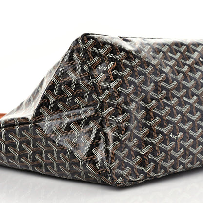 Goyard Goyardine Saint Louis GM Black Gold 6 of 9
