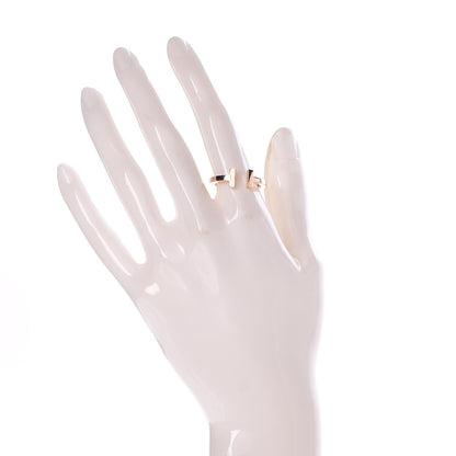 Tiffany 18K Rose Gold T Square Ring 56 7.5 2 of 5