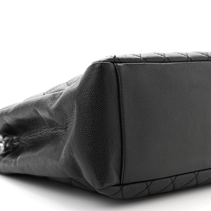 Chanel Caviar Quilted Grand Shopping Tote GST Black 10 of 13